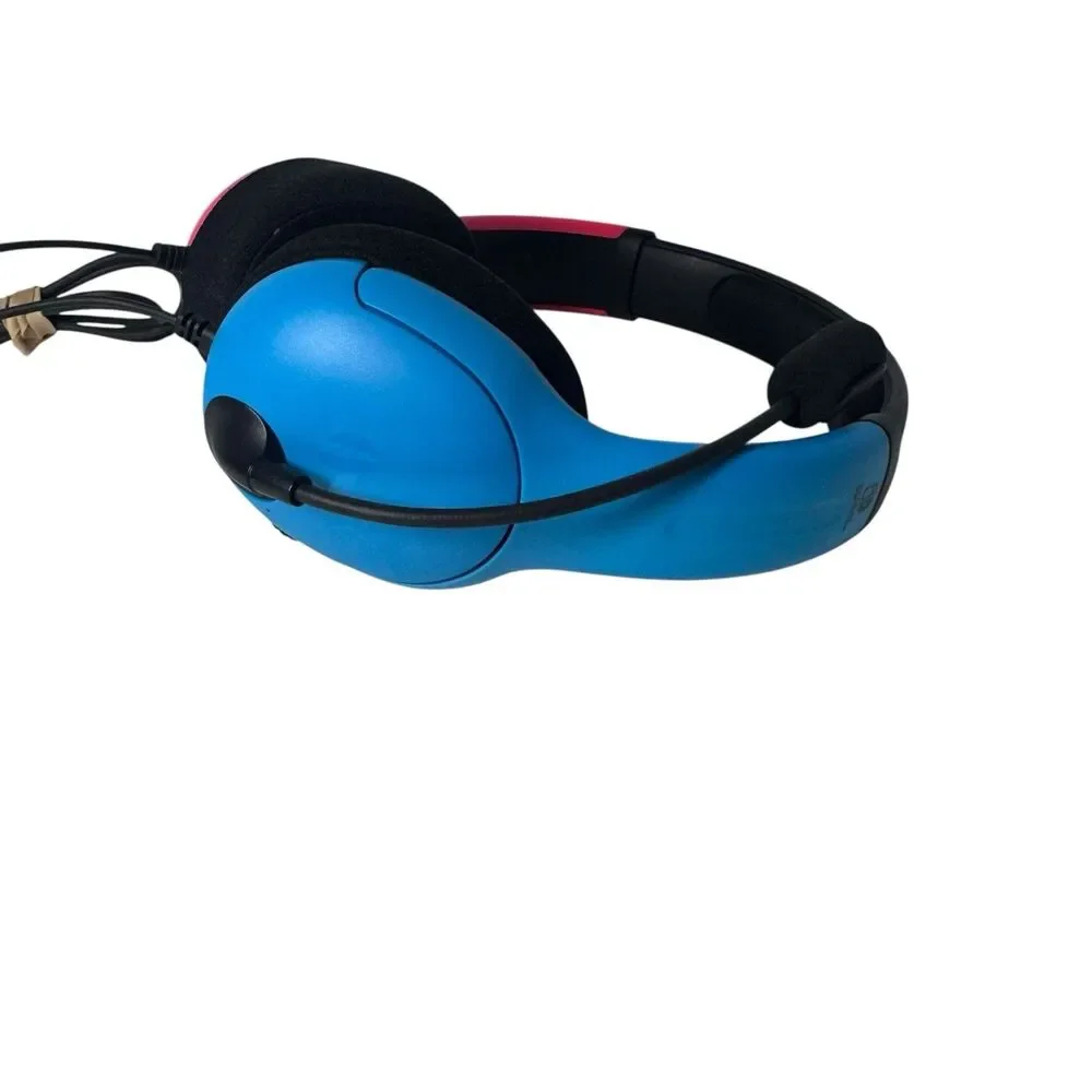 PDP Airlite Wired Headset For Nintendo Switch Red Blue Fast Shipping